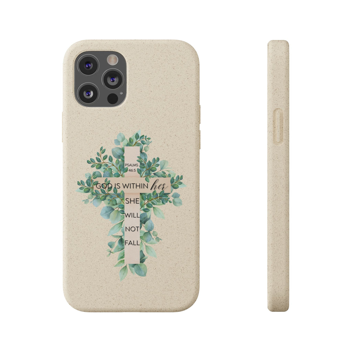 God Is Within Her Biodegradable iPhone Case
