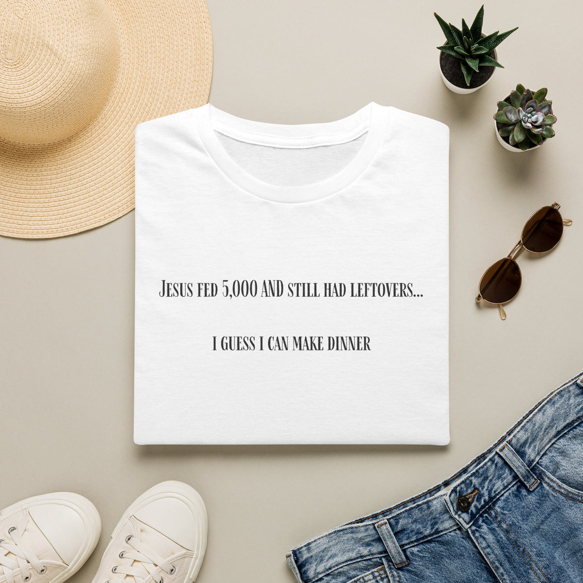 Jesus Fed 5,000 T-shirt
