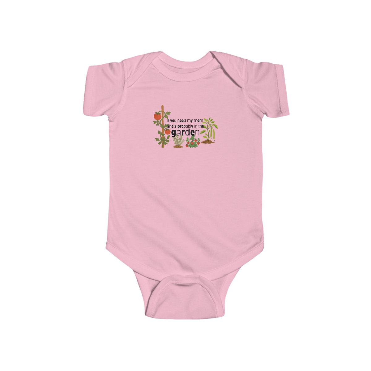 Mom's In The Garden Infant Fine Jersey Bodysuit