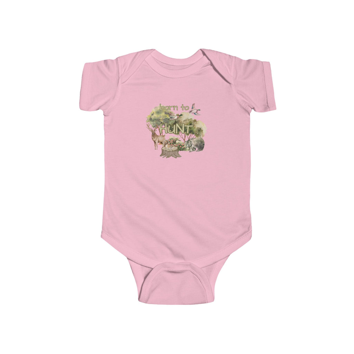Born To Hunt Infant Fine Jersey Bodysuit