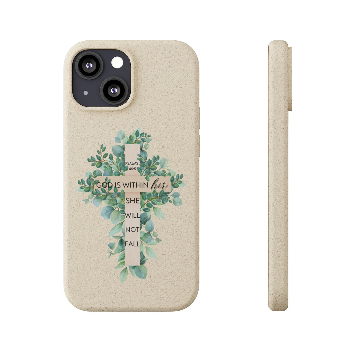 God Is Within Her Biodegradable iPhone Case