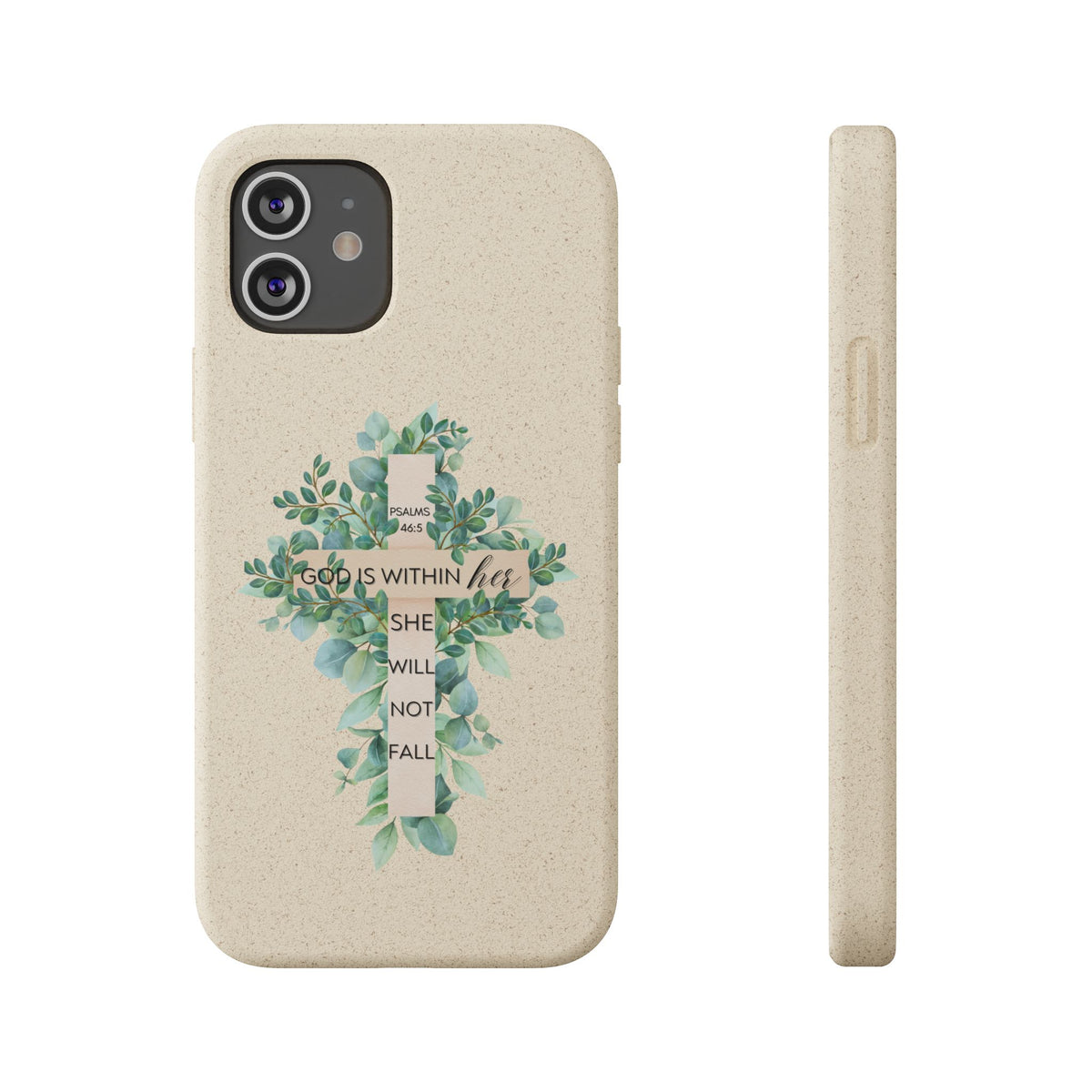God Is Within Her Biodegradable iPhone Case