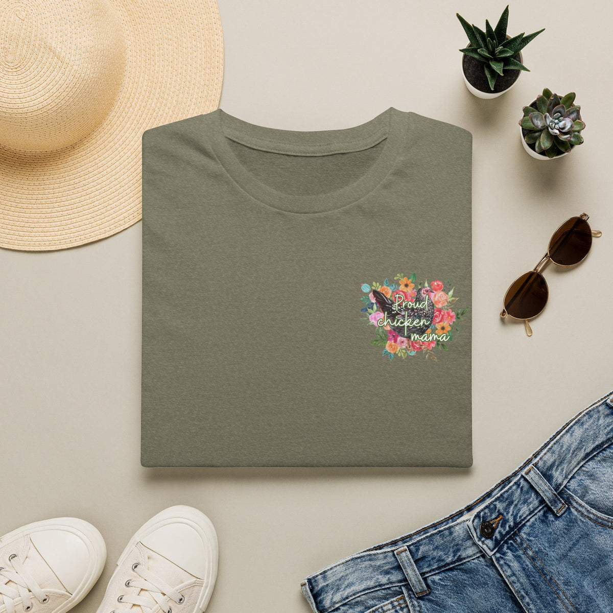 Proud Chicken Mama T-Shirt