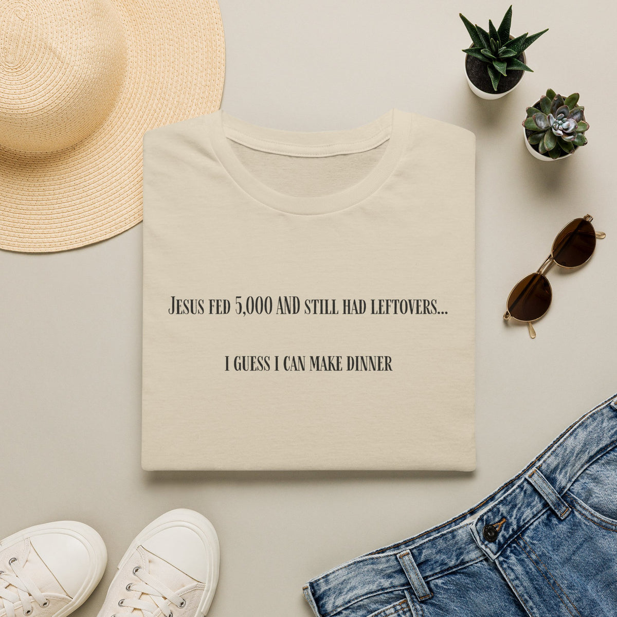 Jesus Fed 5,000 T-shirt