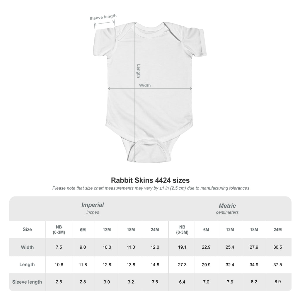 Born To Hunt Infant Fine Jersey Bodysuit