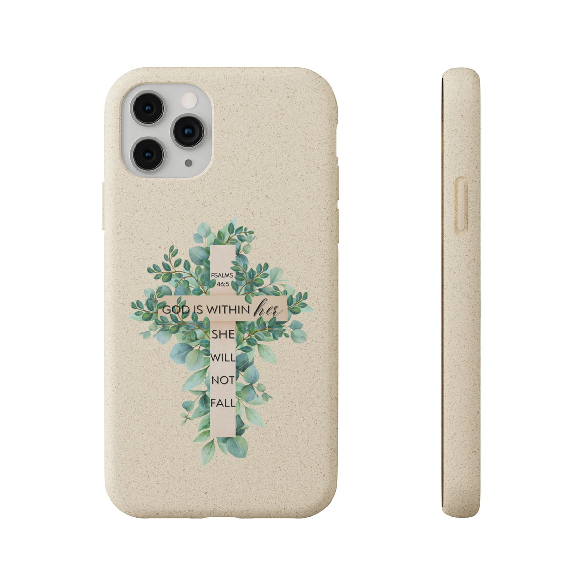 God Is Within Her Biodegradable iPhone Case