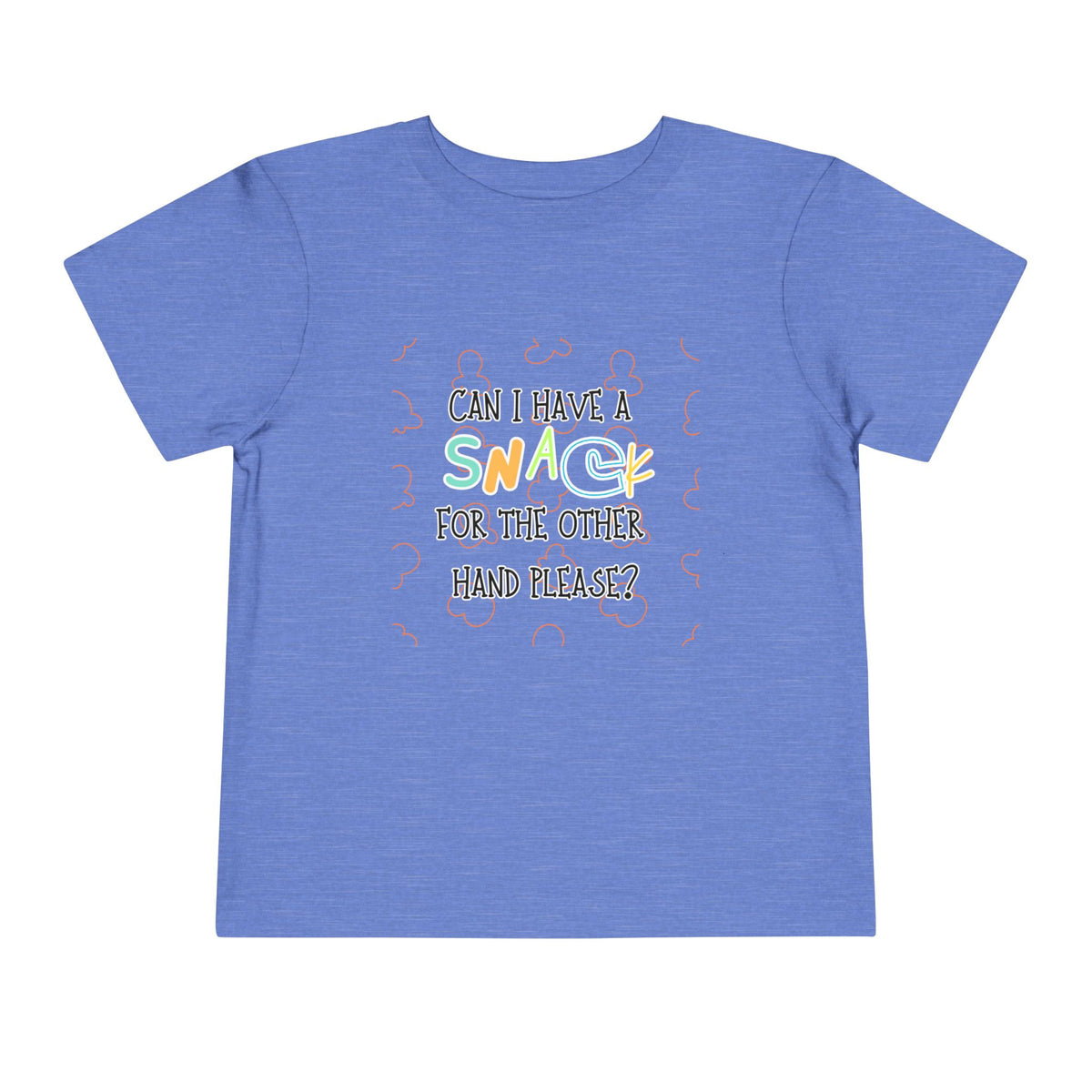 Snack For The Other Hand Toddler Short Sleeve Tee