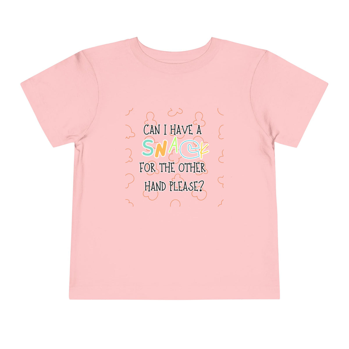 Snack For The Other Hand Toddler Short Sleeve Tee