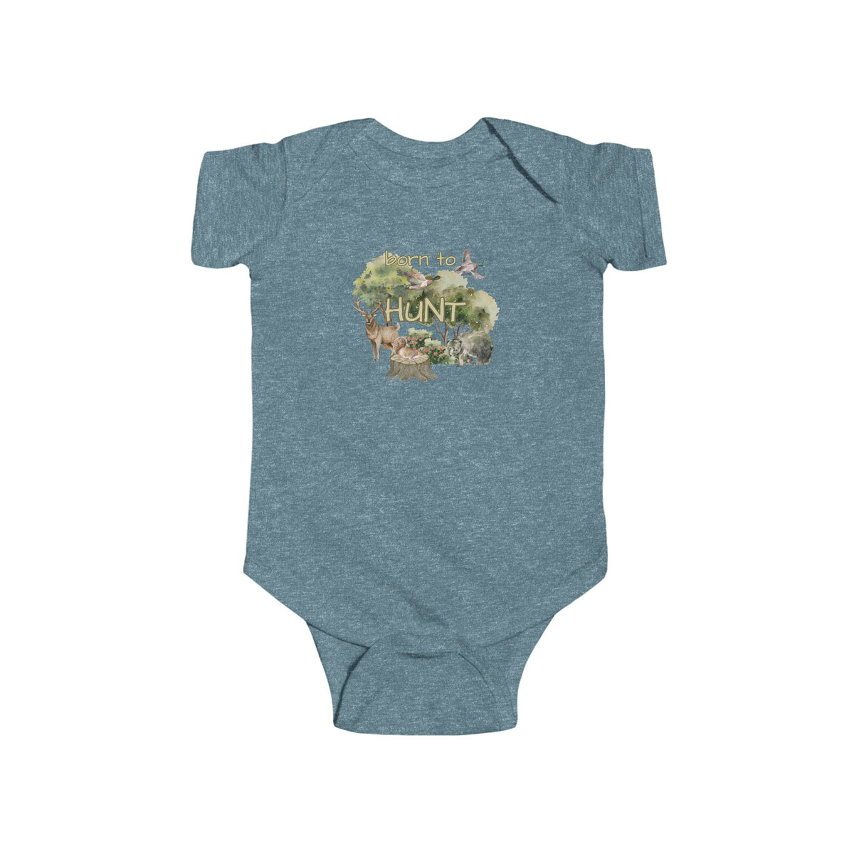 Born To Hunt Infant Fine Jersey Bodysuit