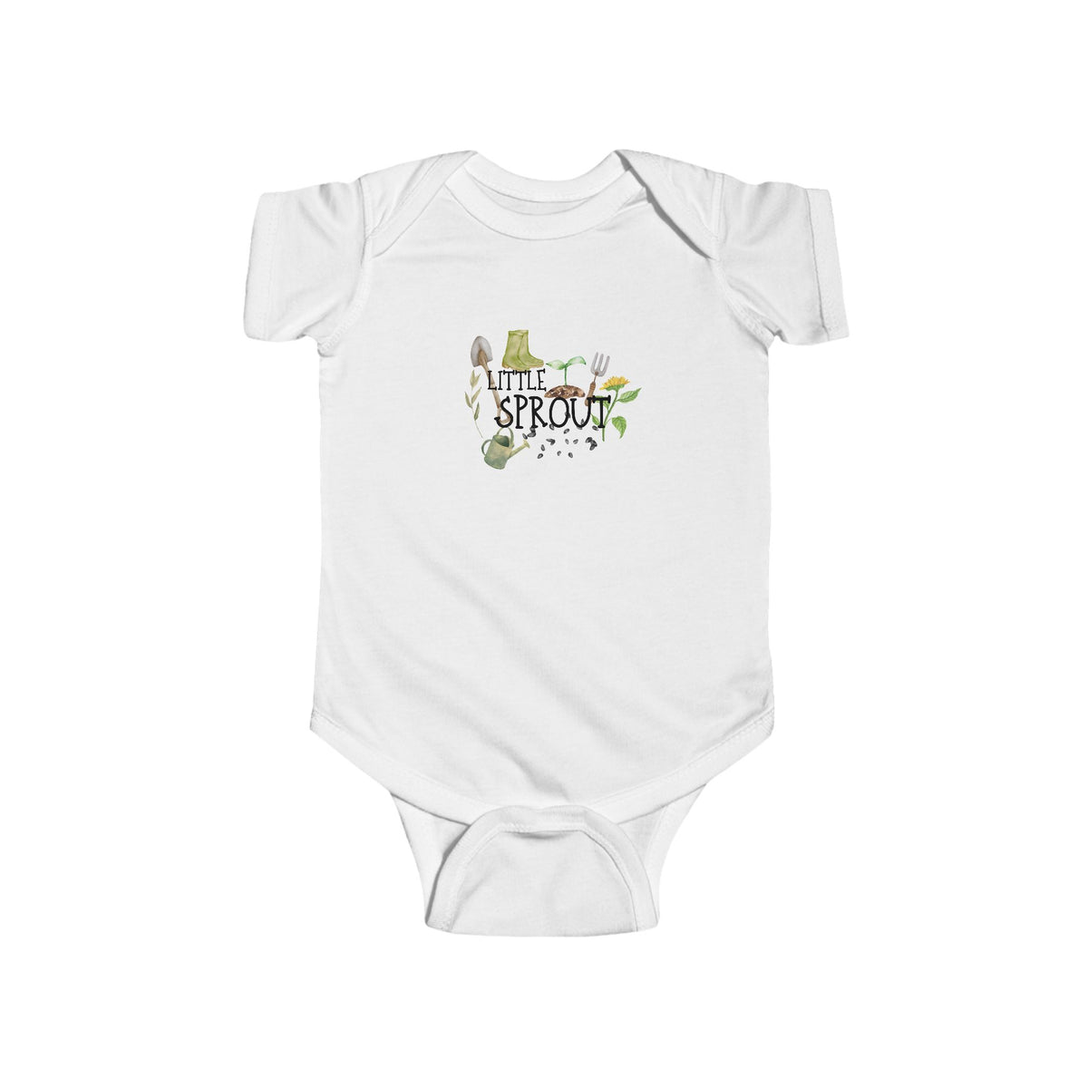 Little Sprout Infant Fine Jersey Bodysuit