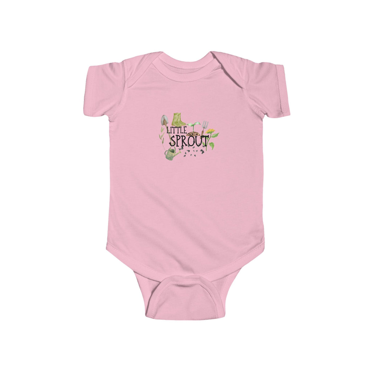 Little Sprout Infant Fine Jersey Bodysuit