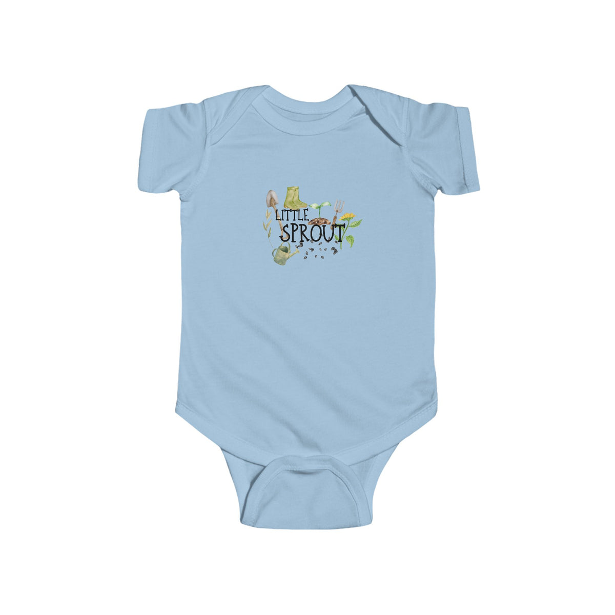 Little Sprout Infant Fine Jersey Bodysuit