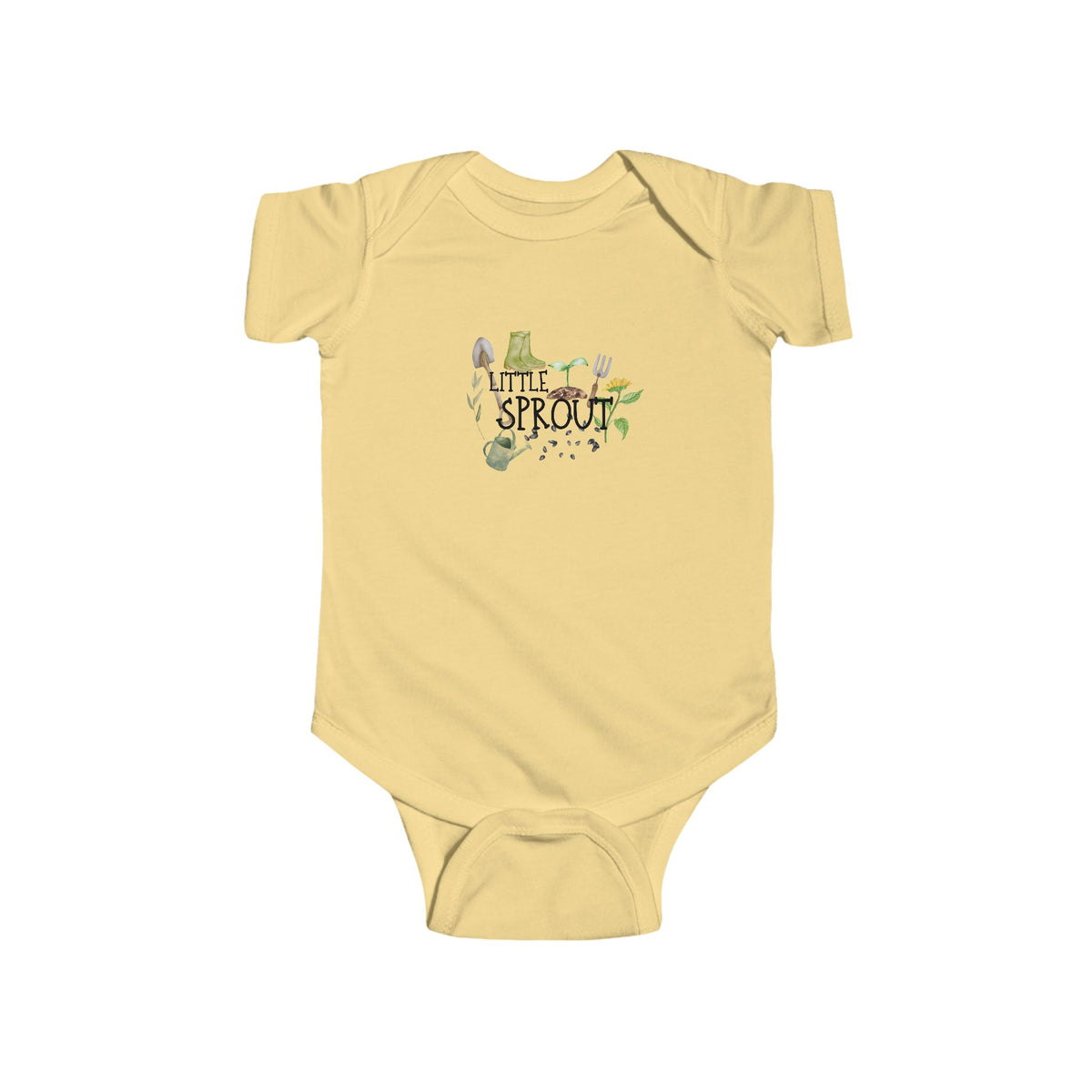 Little Sprout Infant Fine Jersey Bodysuit