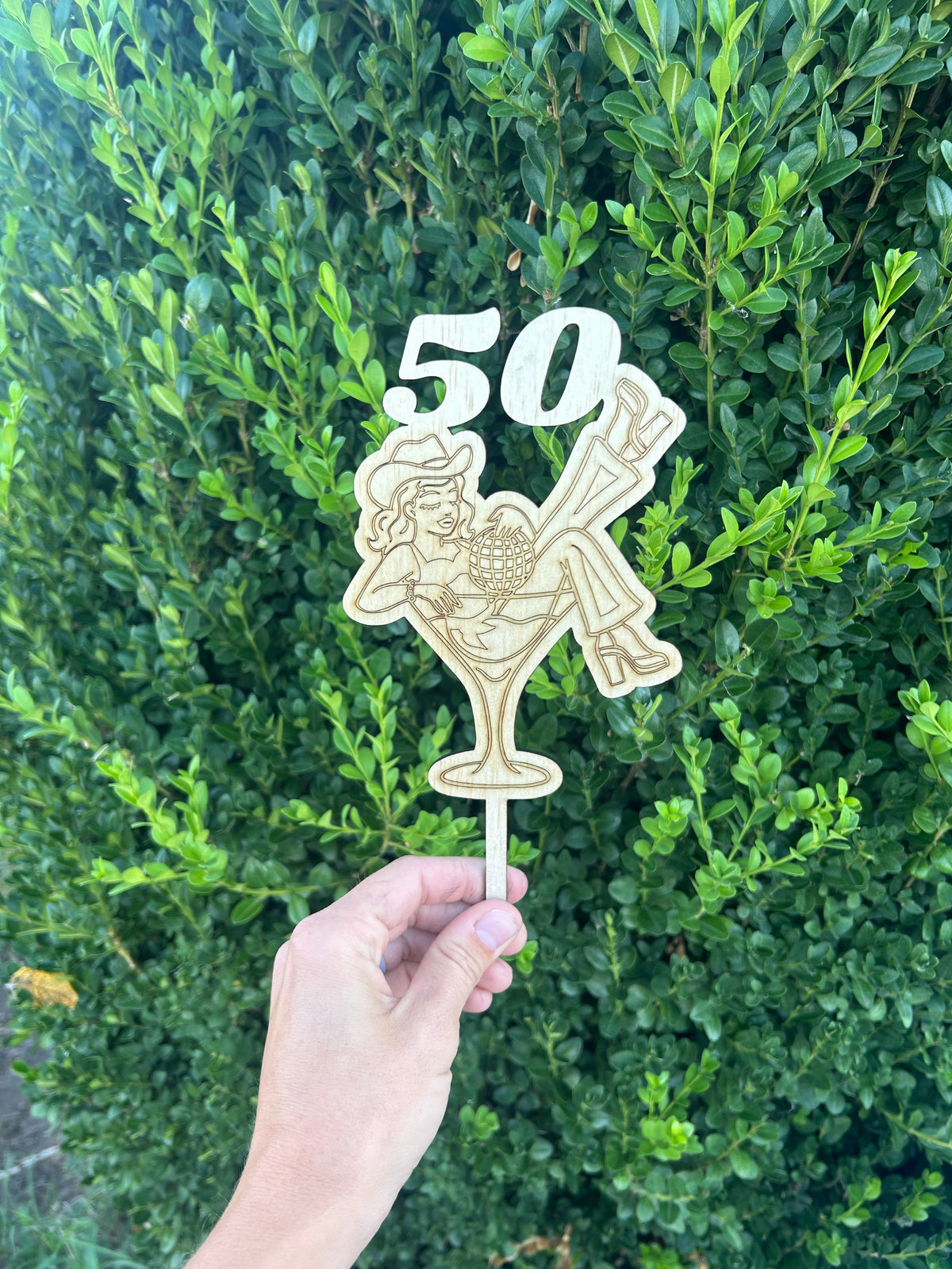 Disco Cake Topper