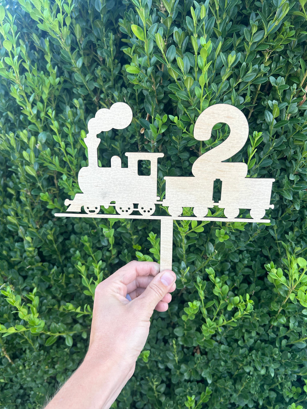 Train Cake Topper