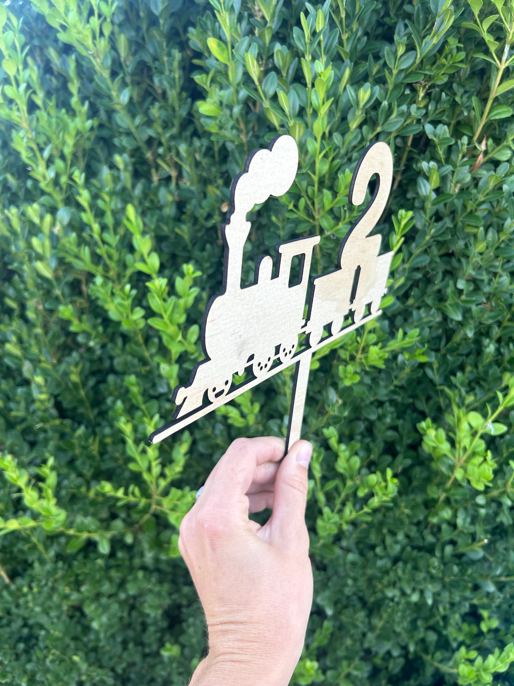 Train Cake Topper