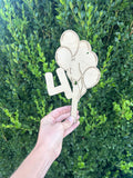 Balloons Cake Topper