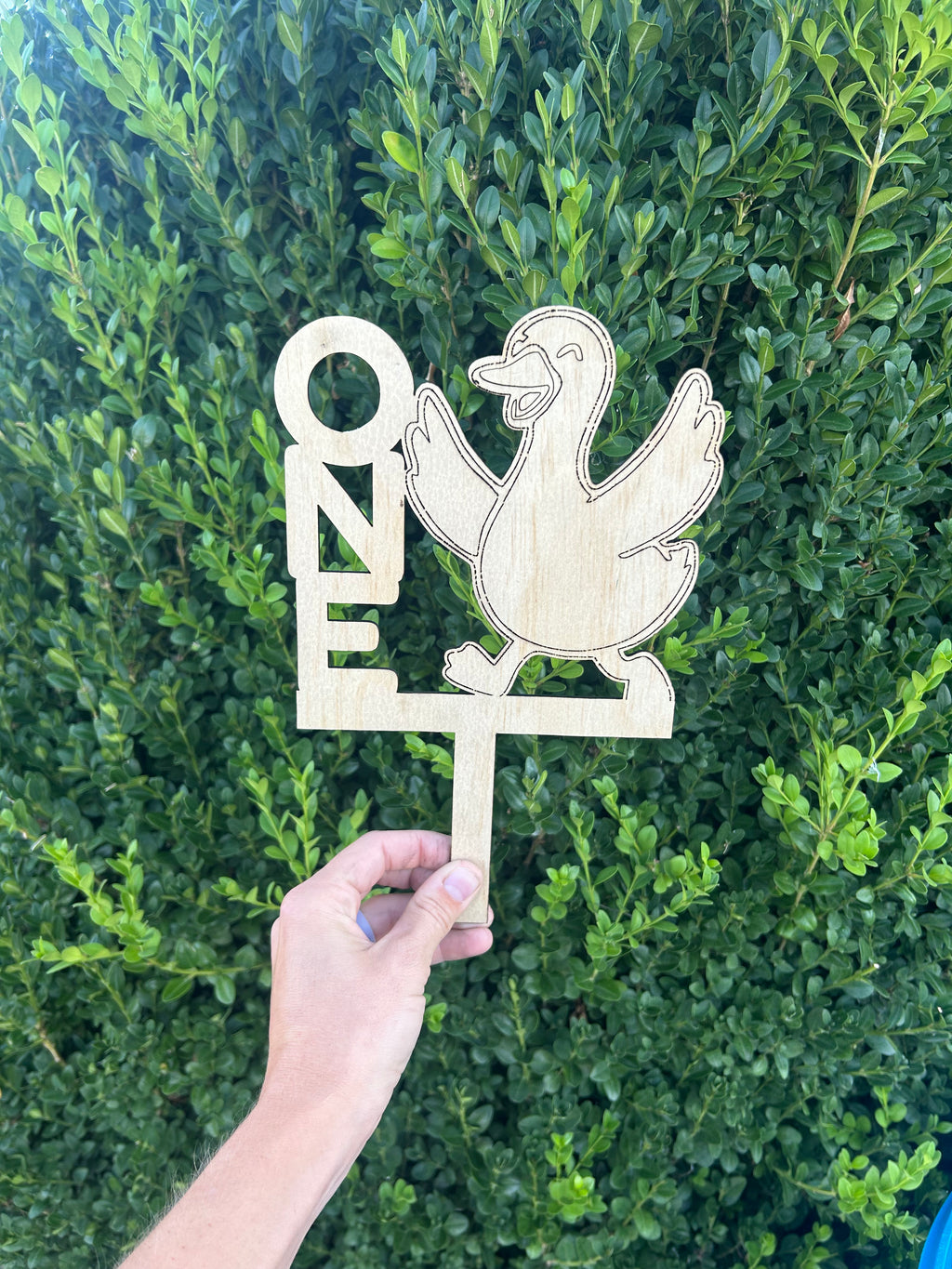 One Silly Goose Cake Topper