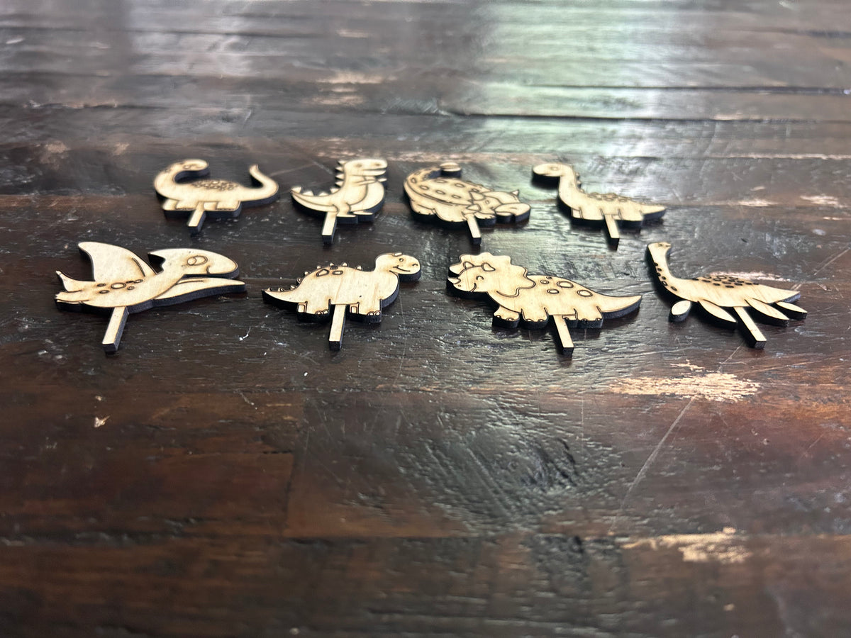Dino Cupcake Toppers