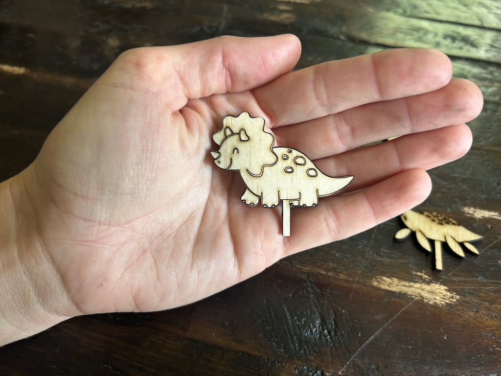 Dino Cupcake Toppers