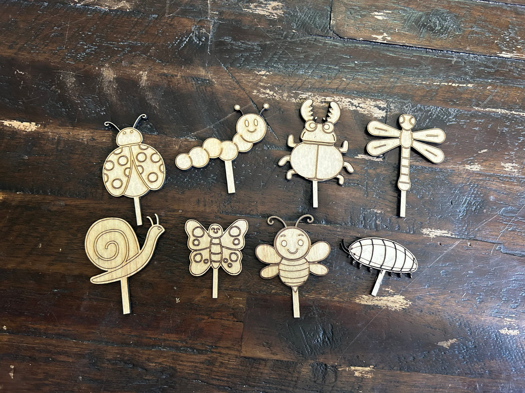 Bug Cupcake Toppers