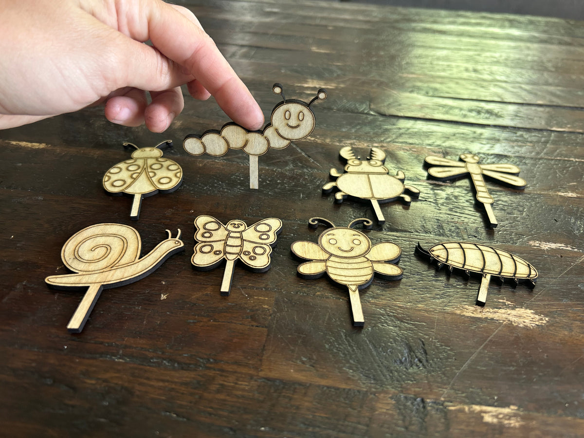 Bug Cupcake Toppers