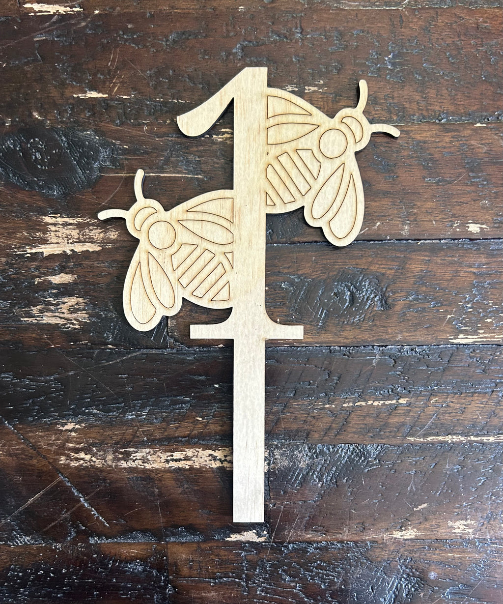 Bee Cake Topper