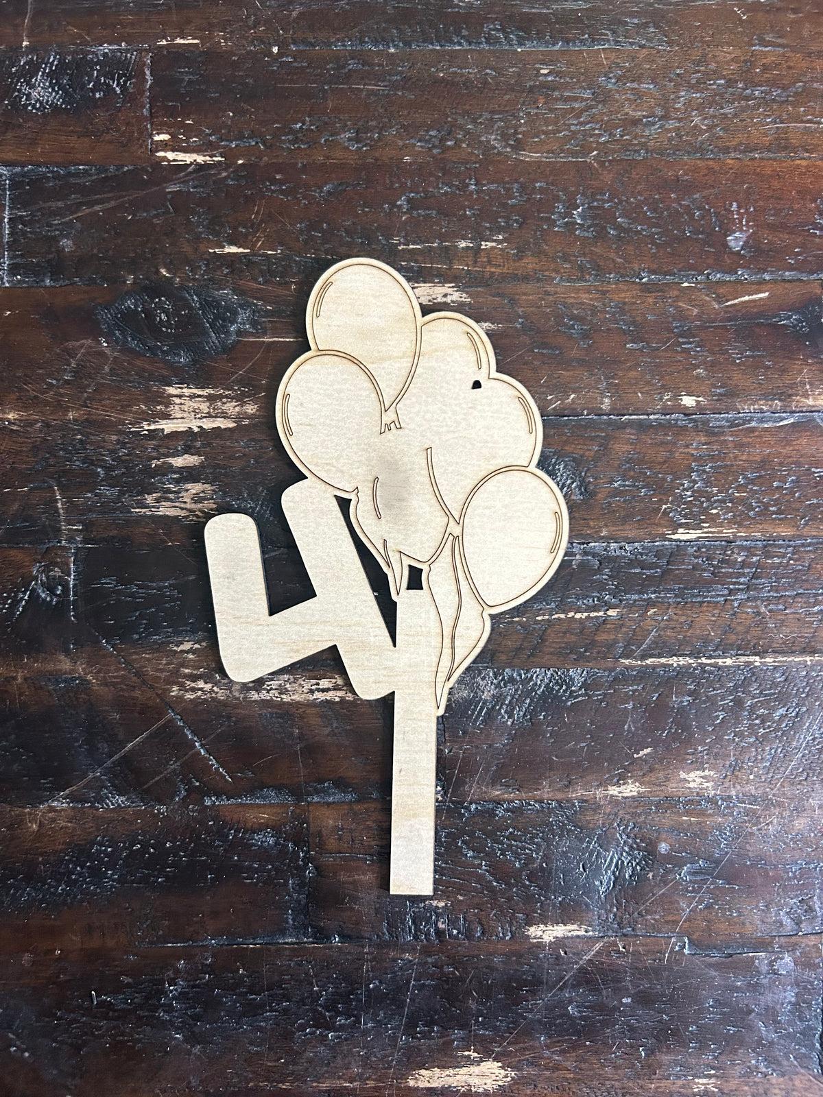 Balloons Cake Topper