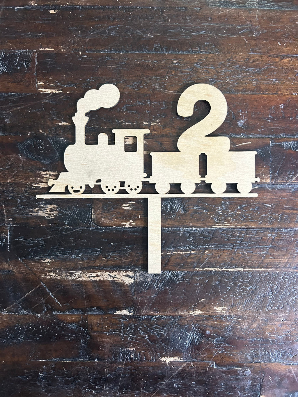 Train Cake Topper