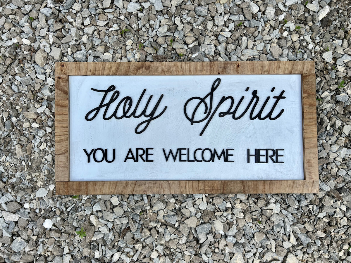 Holy Spirit Wood Wall Art